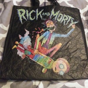 Rick and Morty beach Bag